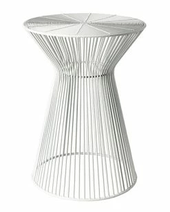 Surya White Fife Modern Furniture Home