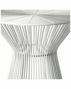 Alternative view of Surya White Fife Modern Furniture Home