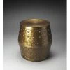 Butler Specialty Company Leavitt Gold Metal Drum Table Home -Shop Style Sales 3050926096 RLLD 1