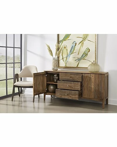 Coast To Coast Two-Door Three-Drawer Credenza Home 9 Coast To Coast Two-Door Three-Drawer Credenza Home - Image 7