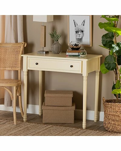 Baxton Studio Mahler 1-Drawer Console Table Home 4 Baxton Studio Mahler 1-Drawer Console Table Home - Image 2