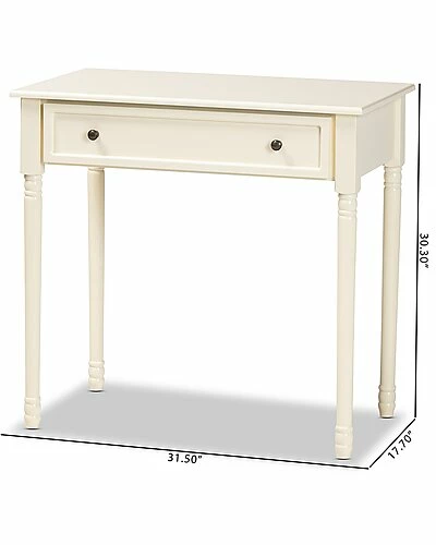 Baxton Studio Mahler 1-Drawer Console Table Home 5 Baxton Studio Mahler 1-Drawer Console Table Home - Image 3
