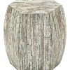 Peyton Lane Barrel-Shaped Shell Side Table Home 1 Peyton Lane Barrel-Shaped Shell Side Table Home -Shop Style Sales 3050931873 RLLD 1