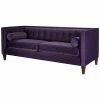 Jennifer Taylor Home Ck Tufted Tuxedo Sofa Double Cushion