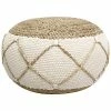 Pasargad Home Santorini Cotton & Jute Pouf -Shop Style Sales 3050965500 RLLD 1