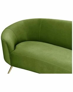 Pasargad Home Sorrento Collection Green Velvet Sofa -Shop Style Sales 3050965562 RLLD 6
