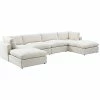 Shabby Chic Yasmin Sofa U-Chaise Sectional Home