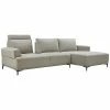 Pasargad Home Modern Right Beige Sectional Lucca Sectional Sofa