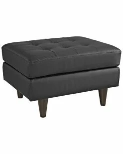 Modway Empress Bonded Leather Ottoman Home