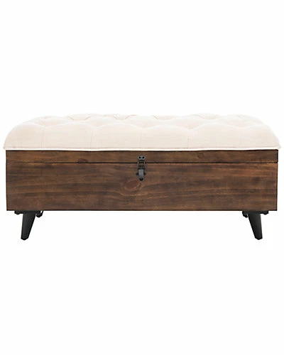 Safavieh Liam Tufted Cocktail Ottoman Home 3 Safavieh Liam Tufted Cocktail Ottoman Home