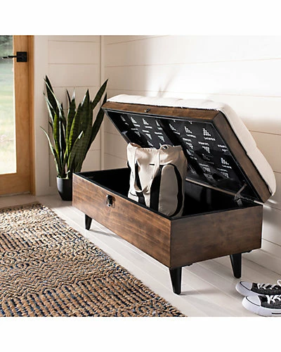 Safavieh Liam Tufted Cocktail Ottoman Home 4 Safavieh Liam Tufted Cocktail Ottoman Home - Image 2