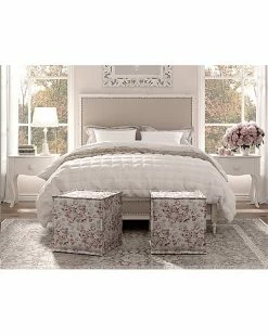 Shabby Chic Kyndal Ottoman Home -Shop Style Sales 3050993257 RLLD 2