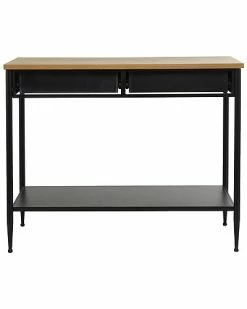 Peyton Lane Brown Contemporary Metal Console Table Home -Shop Style Sales 3050997900 RLLD 6
