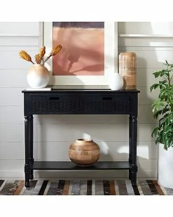 Safavieh Couture Landers 2 Drawer Console Home 9 Safavieh Couture Landers 2 Drawer Console Home -Shop Style Sales 3050999125 RLLD 4