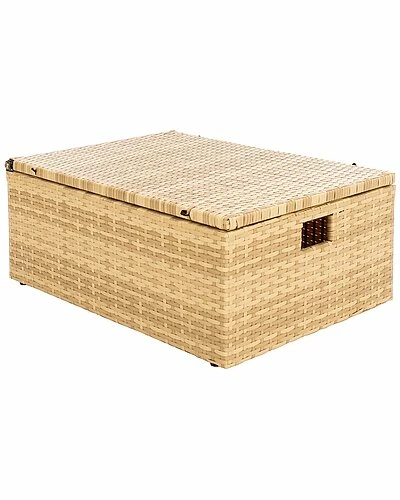 Safavieh Pramla Outdoor Sette With Ottoman Home 4 Safavieh Pramla Outdoor Sette With Ottoman Home - Image 2