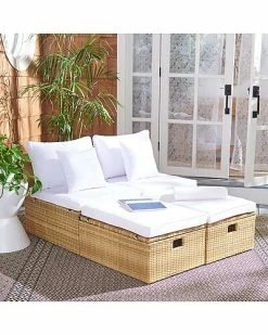 Safavieh Pramla Outdoor Sette With Ottoman Home 15 Safavieh Pramla Outdoor Sette With Ottoman Home -Shop Style Sales 3070036086 RLLD 7